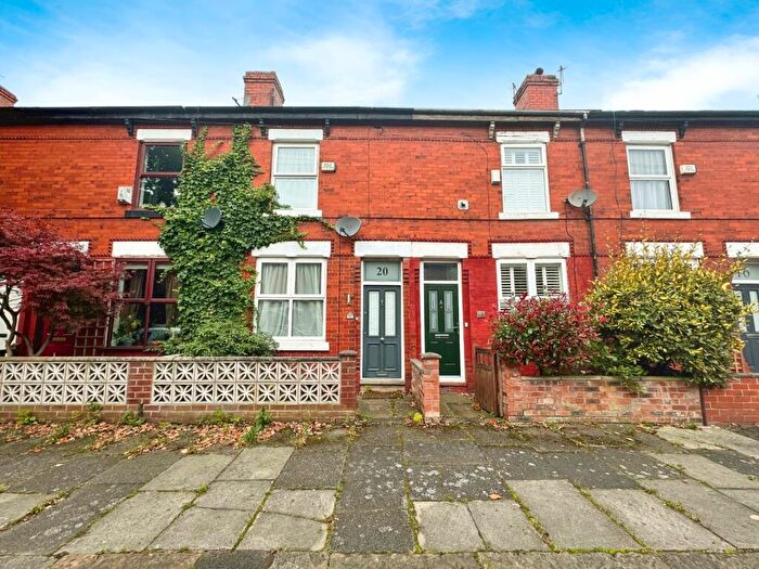 2 Bedroom Terraced House To Rent In Halstead Avenue, Chorlton, Manchester, M21