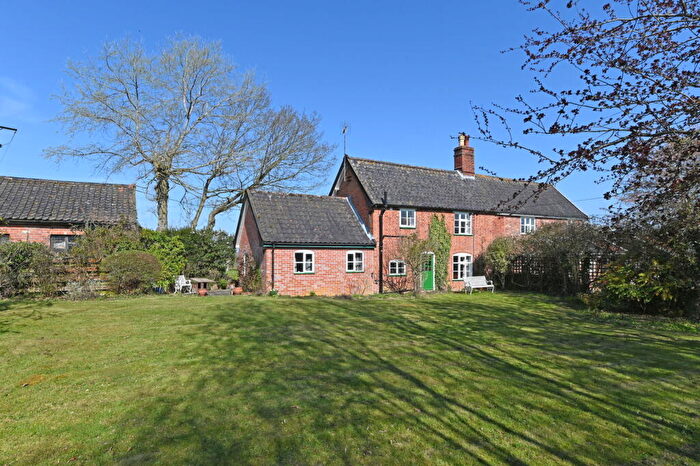 3 Bedroom Semi Detached House For Sale In Cransford, Nr Framlingham, Suffolk, IP13