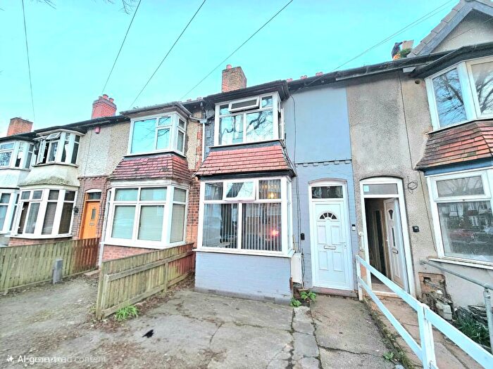 3 Bedroom Terraced House For Sale In Milverton Road, Birmingham, B23