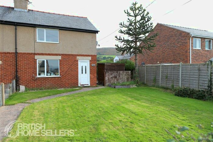 3 Bedroom Semi-Detached House For Sale In Waen, Bodfari, Denbigh, Denbighshire, LL16