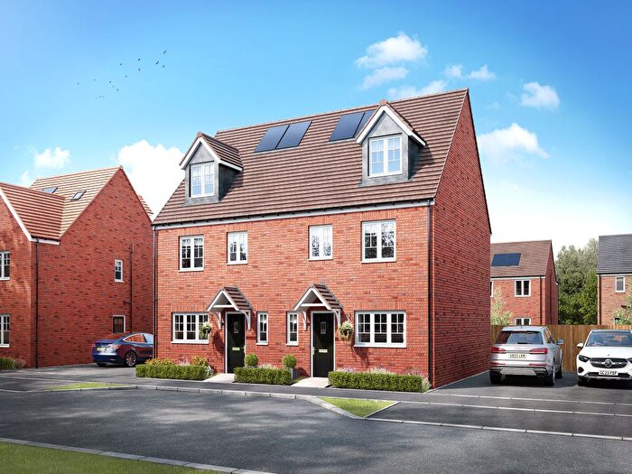 3 Bedroom Semi-detached House For Sale In "The Leicester" At Lower Way, Thatcham, RG19