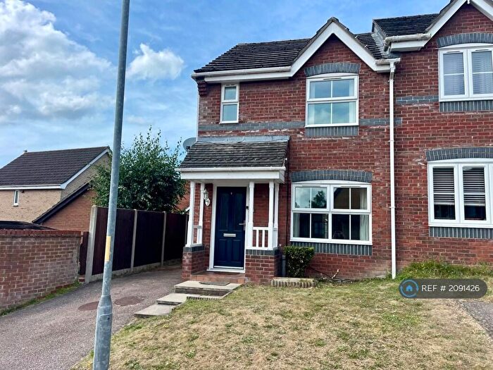 2 Bedroom Semi-Detached House To Rent In Thistledown Road, Horsford, Norwich, NR10