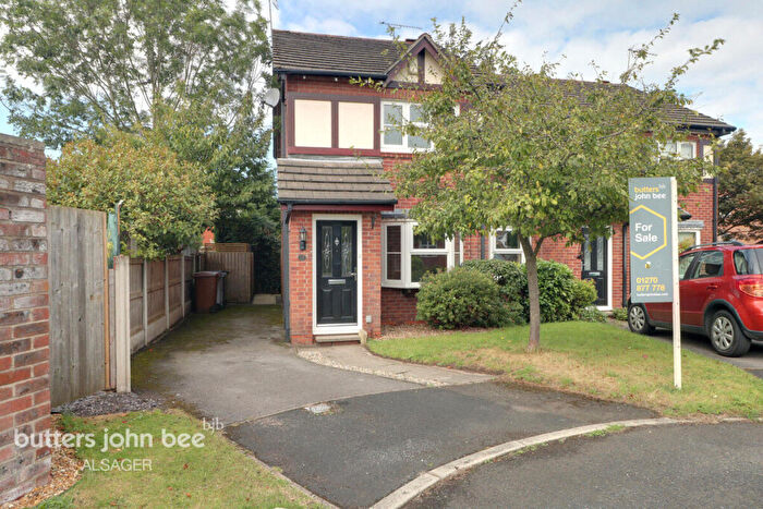 2 Bedroom Mews For Sale In Rye Close, Alsager, ST7