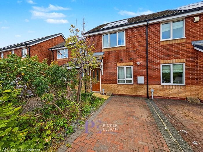 2 Bedroom Terraced House For Sale In St. Francis Close, Hinckley, LE10
