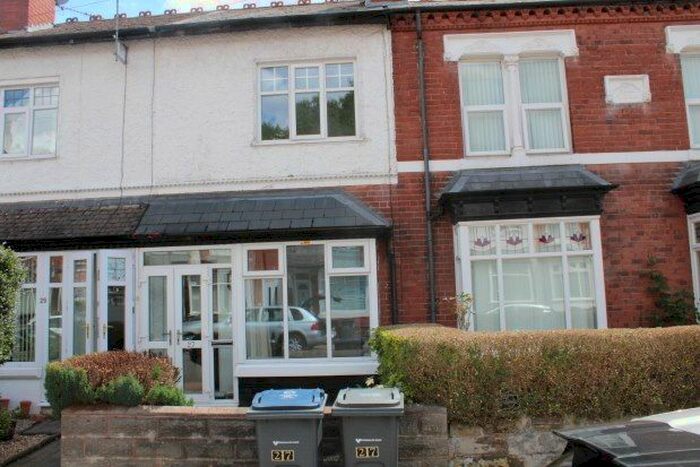 3 Bedroom Terraced House To Rent In Hampton Court Road, Birmingham, B17