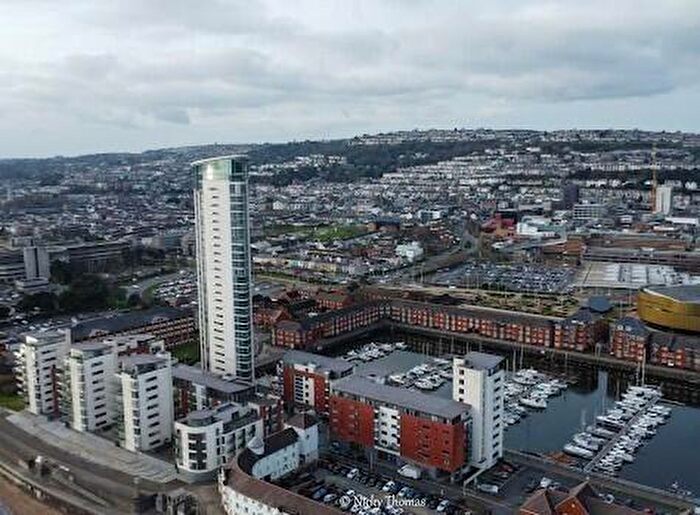 1 Bedroom Flat For Sale In Apartment Meridian Tower, Trawler Road, Maritime Quarter, Swansea, SA1