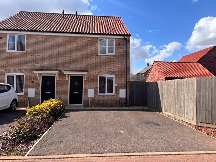 2 Bedroom Semi Detached House For Sale In Mulberry Drove, Holbeach, Spalding, PE12