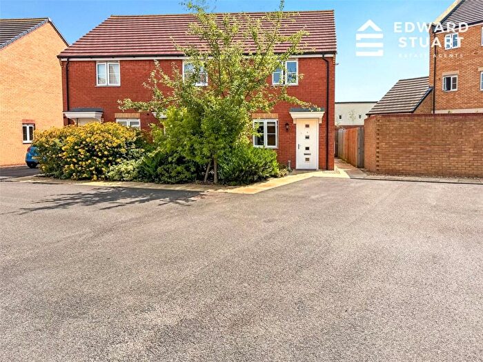 2 Bedroom Semi-Detached House For Sale In Parry Close, Peterborough, Cambridgeshire, PE7