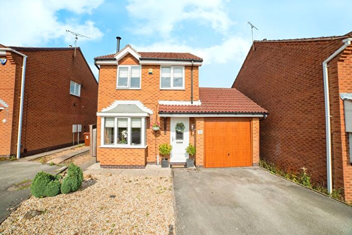 3 Bedroom Detached House For Sale In John Barrow Close, Rainworth, Mansfield, Nottinghamshire, NG21