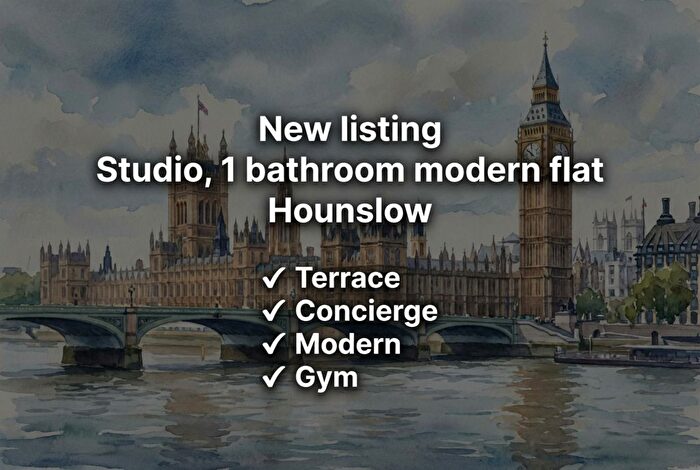 Studio To Rent In Victoria Road, Feltham, TW13