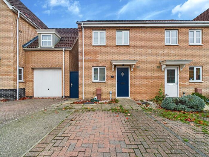 2 Bedroom Semi-Detached House For Sale In Pottersfield, Great Cornard, Sudbury, Suffolk, CO10