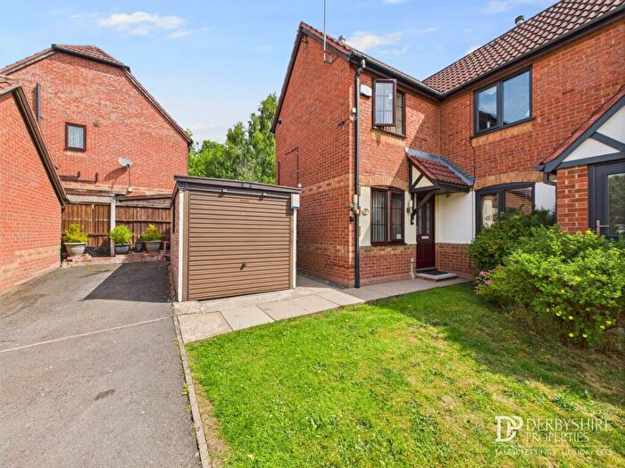 2 Bedroom Semi-Detached House For Sale In Blackberry Way, Kilburn, Belper, DE56