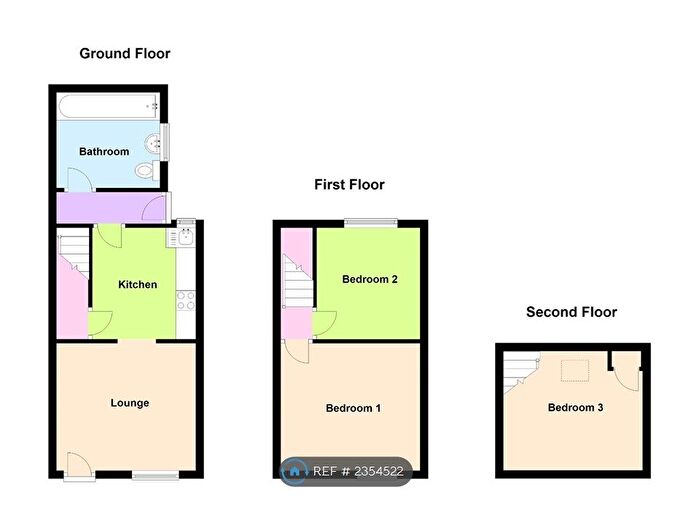 3 Bedroom Terraced House To Rent In Nelson Street, Chesterfield, S41