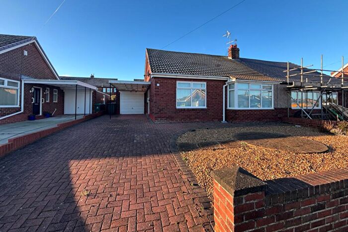 2 Bedroom Semi-Detached Bungalow For Sale In Cragside, Whitley Bay, Tyne And Wear, NE26