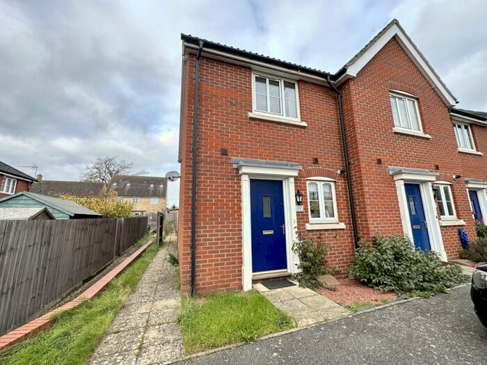 2 Bedroom End Of Terrace House To Rent In Avocet Gardens, Stowmarket, Suffolk, IP14