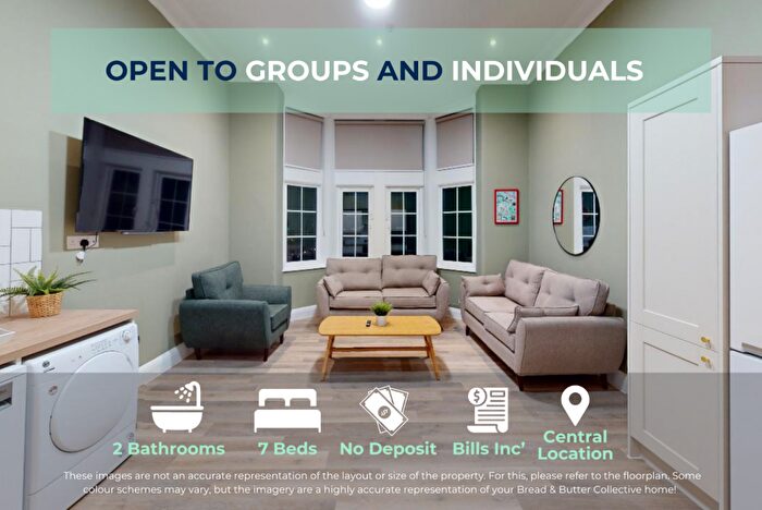 7 Bedroom Flat To Rent In B, Russell Street, NG7