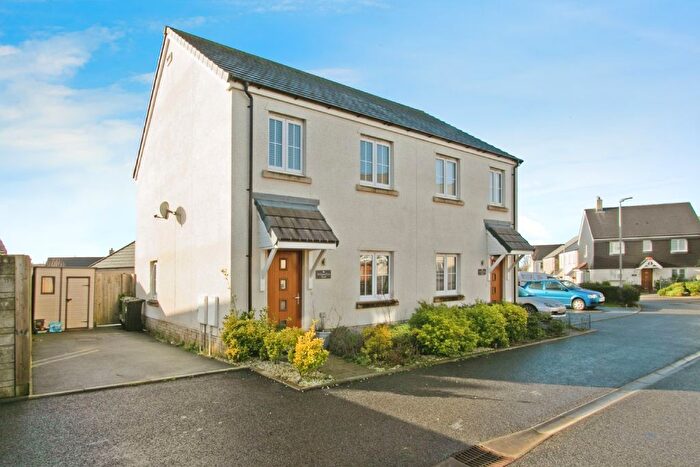 2 Bedroom Semi-Detached House For Sale In Great Close Road, St. Erme, Truro, Cornwall, TR4
