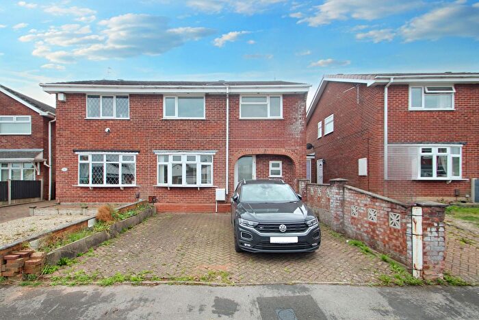 4 Bedroom Semi-Detached House For Sale In Tiber Drive, Newcastle-Under-Lyme, ST5
