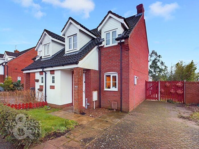 2 Bedroom Semi-Detached House To Rent In Station Drive, Reedham, Norwich, NR13