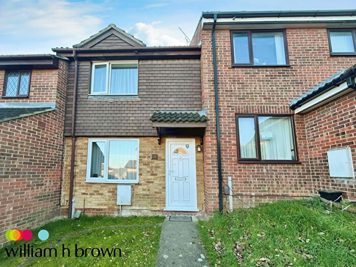 2 Bedroom Terraced House To Rent In Honeysuckle Gardens, Ipswich, IP2