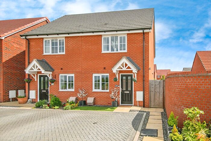 2 Bedroom Semi-Detached House For Sale In Oak Apple Drive, Stowupland, Stowmarket, Suffolk, IP14