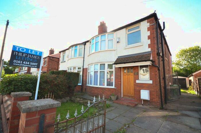 3 Bedroom Semi-Detached House To Rent In Arnfield Road, Withington, Manchester, Manchester, M20