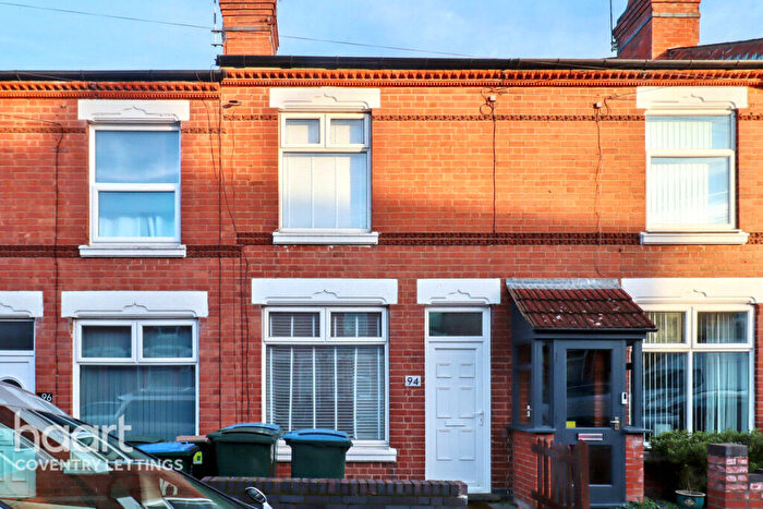 2 Bedroom Terraced House To Rent In Melbourne Road, Coventry, CV5