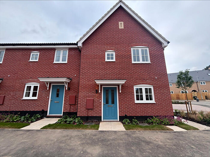 2 Bedroom End Of Terrace House For Sale In Jazzy Close, Bury St Edmunds, Suffolk, IP33