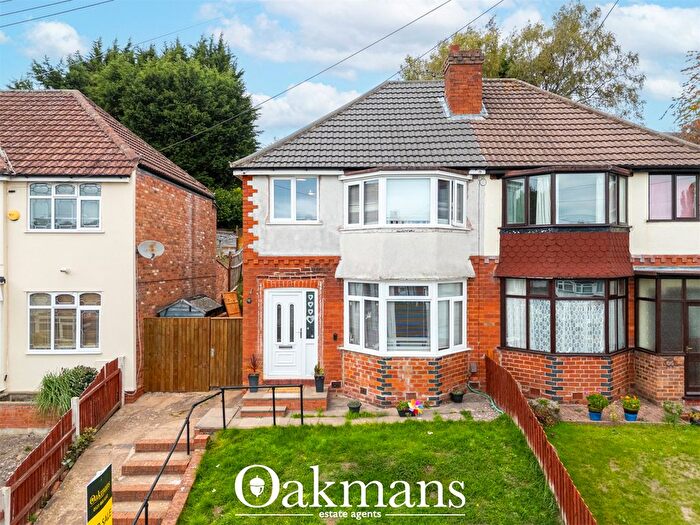 3 Bedroom Semi-Detached House For Sale In Fairway, Northfield, Birmingham, B31