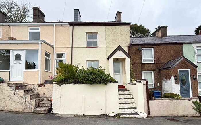 2 Bedroom Terraced House For Sale In Hyfrydle Road, Talysarn, Caernarfon, Gwynedd, LL54