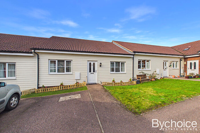 2 Bedroom Terraced Bungalow For Sale In Rye Hill, Sudbury, Suffolk, CO10