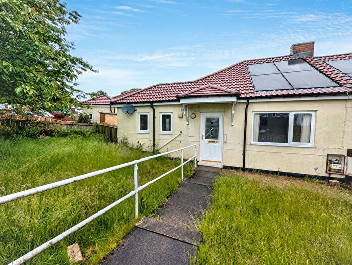 2 Bedroom Semi-Detached Bungalow For Sale In Kirkfield Gardens, Catchgate, Stanley, Durham, DH9