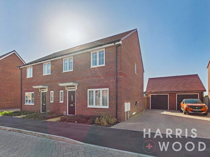 3 Bedroom Semi Detached House For Sale In Cinderpath Way, Great Bentley, Colchester, Essex, CO7