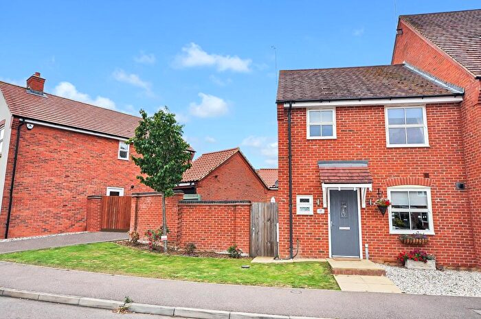 3 Bedroom End Of Terrace House For Sale In Rose Hill Way, Mawsley Village, NN14