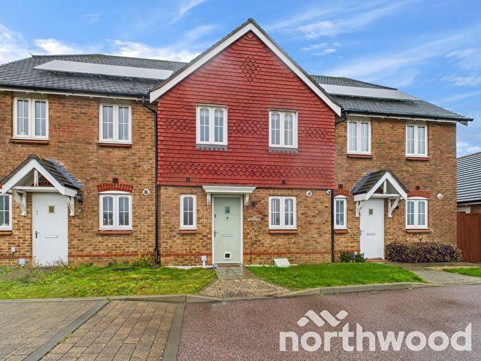 3 Bedroom Terraced House For Sale In Lodge Close, Singleton, Ashford, TN23