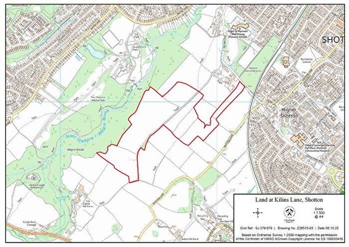 Land For Sale In . Acres Agricultural Land At Kilins Lane, Shotton, CH5