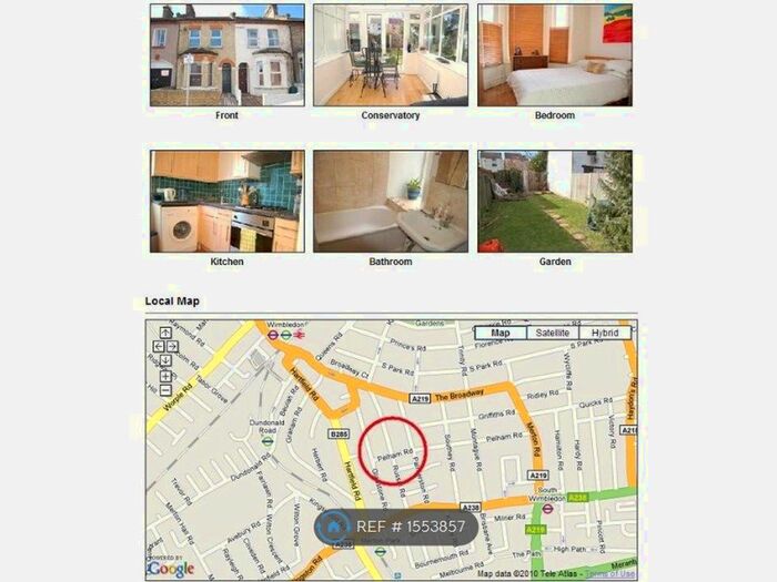 2 Bedroom Maisonette To Rent In Gladstone Rd, Wimbledon, SW19