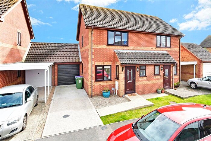 2 Bedroom Semi-Detached House For Sale In Megan Close, Lydd, Kent, TN29
