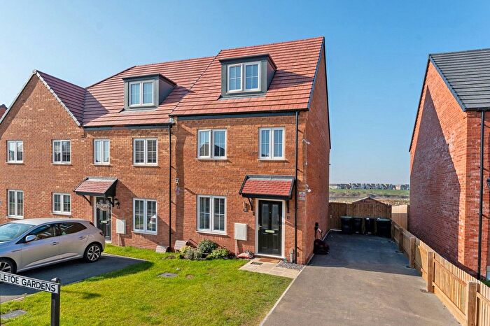 3 Bedroom Semi-Detached House For Sale In Mistletoe Gardens, Priors Hall, Corby, Northamptonshire, NN17