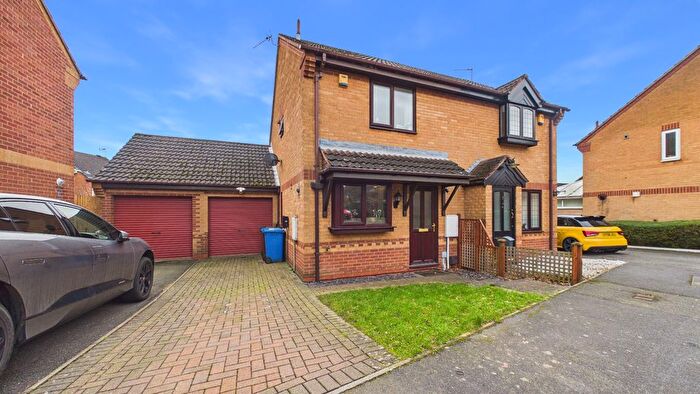 2 Bedroom Semi Detached House For Sale In Benmore Court, Oakwood, Derby, Derbyshire, DE21