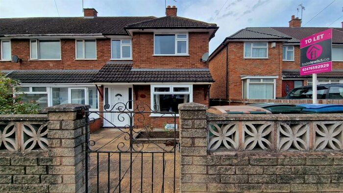 3 Bedroom End Of Terrace House To Rent In Barston Close, Coventry, CV6