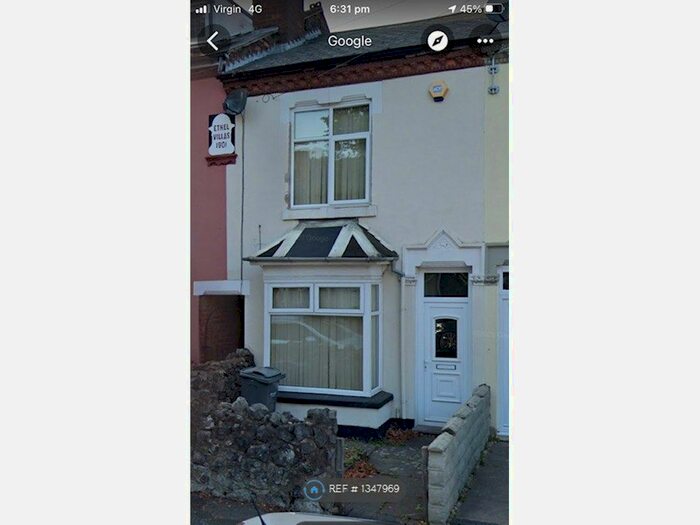 2 Bedroom Terraced House To Rent In Cemetery Road, Birmingham, B67