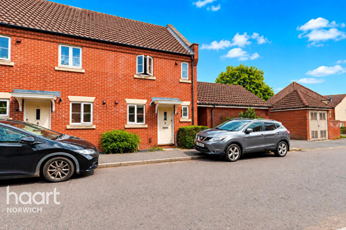 2 Bedroom End Of Terrace House For Sale In Marauder Road, Norwich, NR6