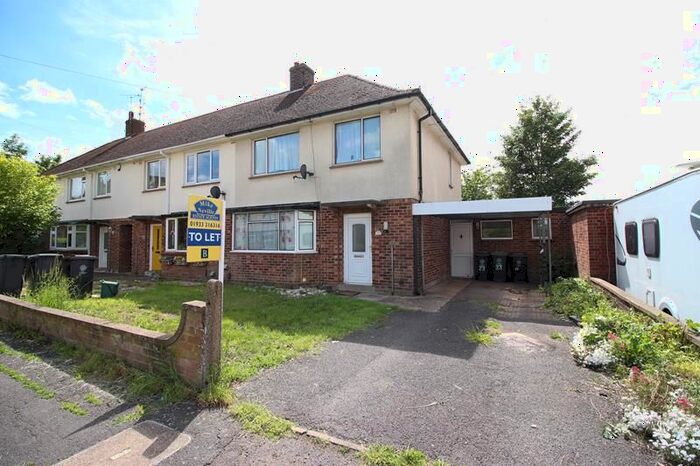 3 Bedroom End Of Terrace House To Rent In Denton Close, Rushden, NN10