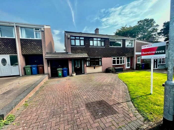 3 Bedroom Semi-Detached House For Sale In Rowan Road, Cannock, Staffordshire, WS11