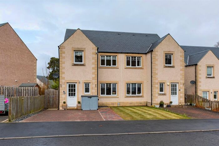 3 Bedroom Semi-Detached House For Sale In Harleyburn Drive, Melrose, TD6