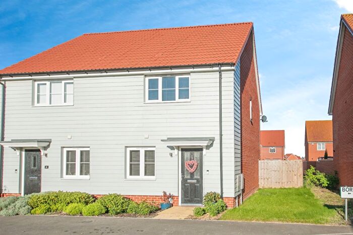 2 Bedroom Semi-detached House For Sale In Borrage Way, Kirby Cross, Frinton-On-Sea, CO13