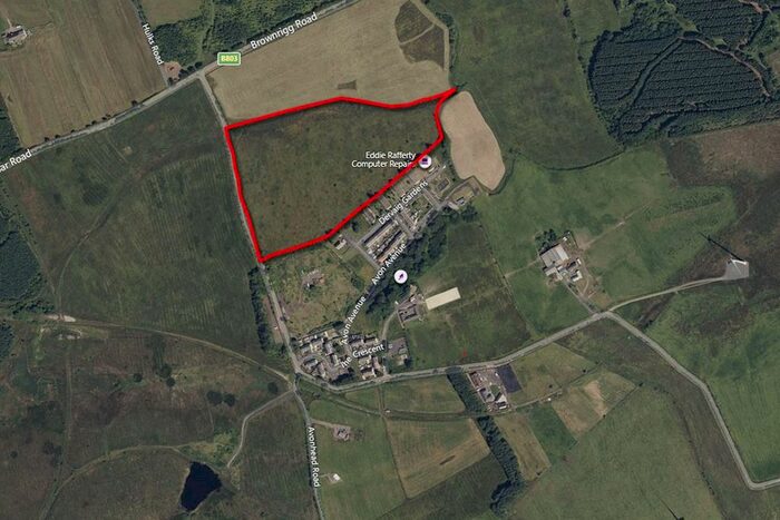 Land For Sale In . Acres Of Rural Development Land, Upperton, Airdrie, ML6