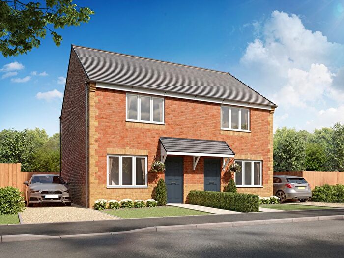 3 Bedroom Semi Detached House For Sale In "Fergus" At Oak Tree Crescent, Knottingley, WF11