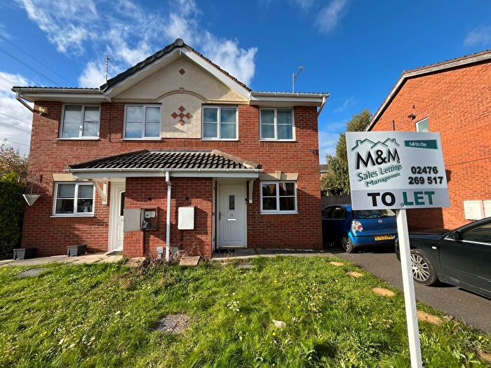 2 Bedroom Semi-Detached House To Rent In Towpath Close, Longford, Coventry, CV6